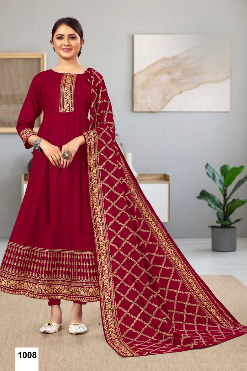 Jinesh Nx Maya Designer Wholesale Kurti With Dupatta Collection